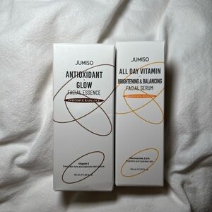Jumiso Antioxidant Glow Facial Essence and All Day Vitamin Serum Korean Skincare